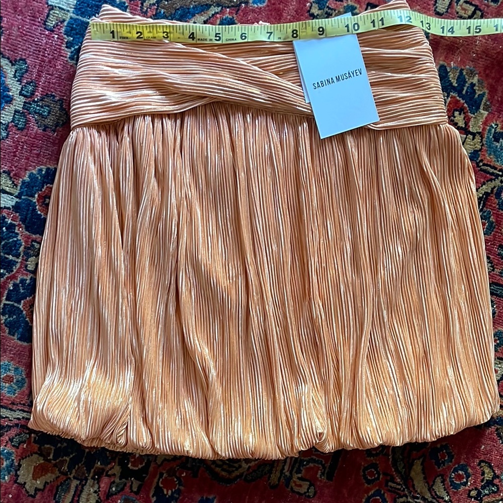 SABINA MUSAYEV Women's Orange Skirt